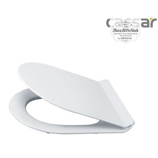 Nắp bồn cầu rơi êm CAESAR CD1551 chính hãng