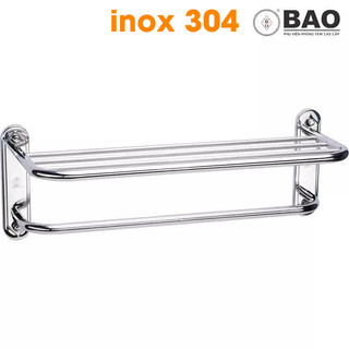 Thanh máng khăn bn – 103a inox 304 bao