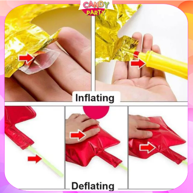 Bóng chữ cái ghép tên trang trí sinh nhật, happy birthday, thôi nôi, đầy tháng cho bé trai, bé gái kích thước 16