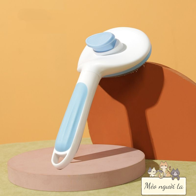 Lược chải lông cho mèo, chải lông có nút bấm