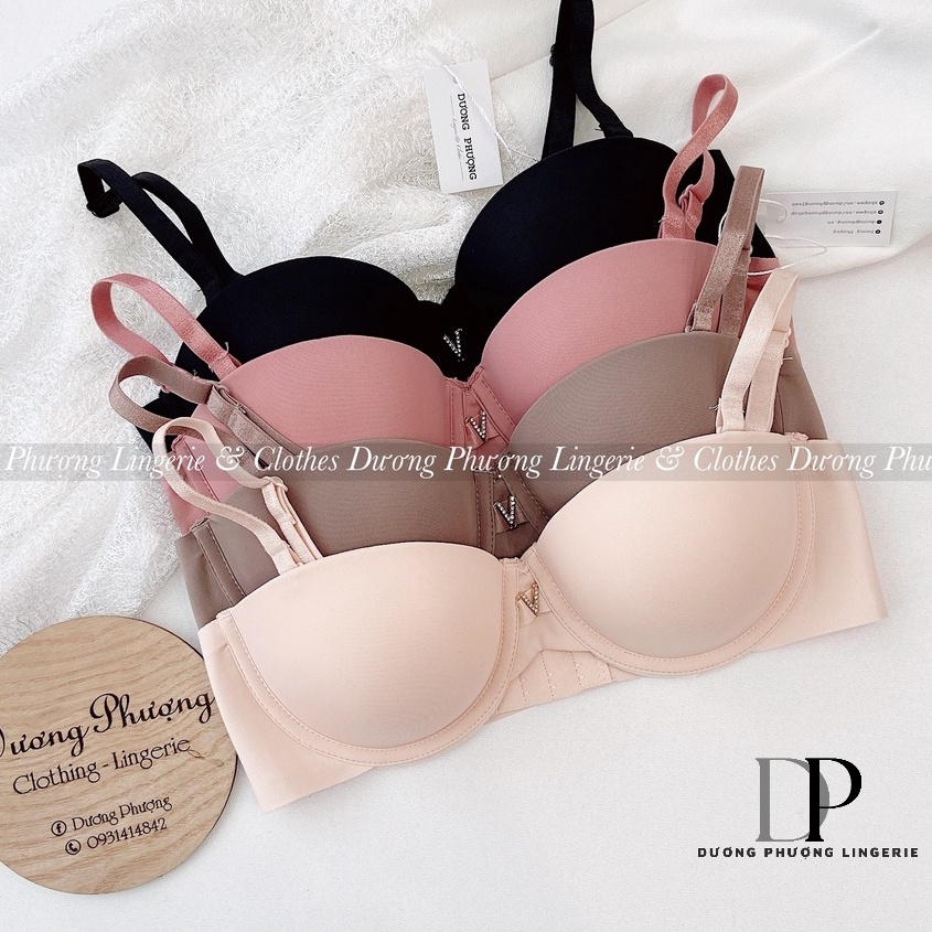 Áo ngực nữ cup ngang màu trơn, áo lót nữ su có gọng nâng đỡ ngực - AL048