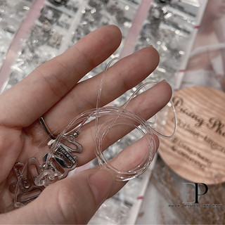 Dây áo, dây quai trong suốt sợi bún, sợi dẹt - PK003