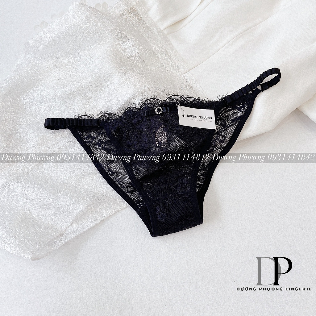 Quần lót ren nữ dây hông đính đá gợi cảm - QL075