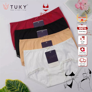 Quần lót nữ lưng cao Cotton Co Dãn, Mềm Mại Siêu Thoáng TUKY 904