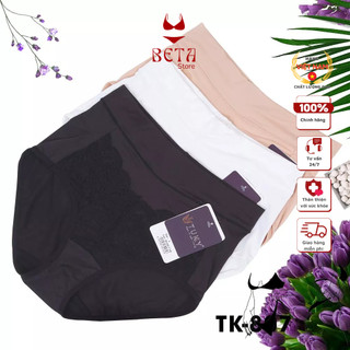 Quần Lót Nữ Lưng Cao, Phối Ren Tôn Dáng Bận Áo Dài TUKY 807