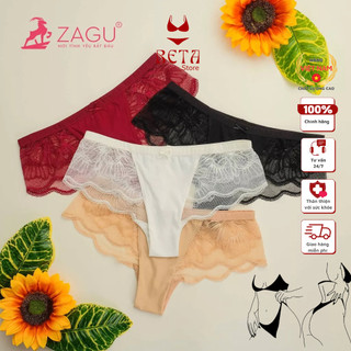 Quần lót lọt khe phối ren ZAGU 615