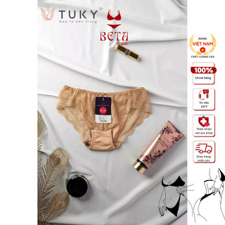 Quần Lót Cotton Nữ Phối Ren Cao Cấp Ôm Gọn Vòng 3 TuKy 004BS