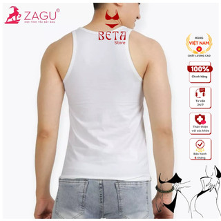 ÁO LÓT COTTON BA LỖ NAM CO GIÃN 4 CHIỀU ZAGU 1707