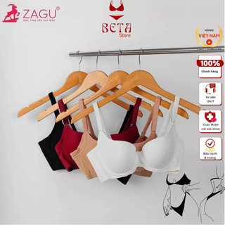  Áo Ngực Nữ Trơn Cao Cấp Mút Mỏng Bản Lưng To ZAGU 8839