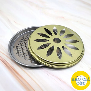 (Combo 10 Cái) Khay Đựng Nhang Muỗi, Hộp Đựng Nhang Muỗi INOX Có Nắp Đậy, Khay Đựng Hương Muỗi Bằng Thép Không Gỉ