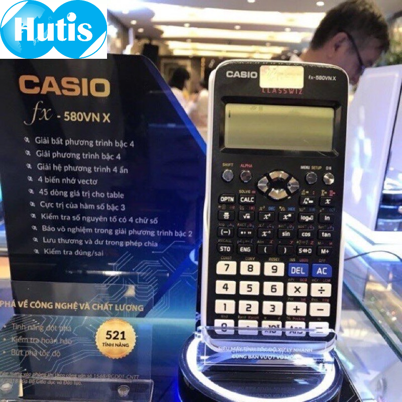 Máy tính Casio 580VNX sắc màu