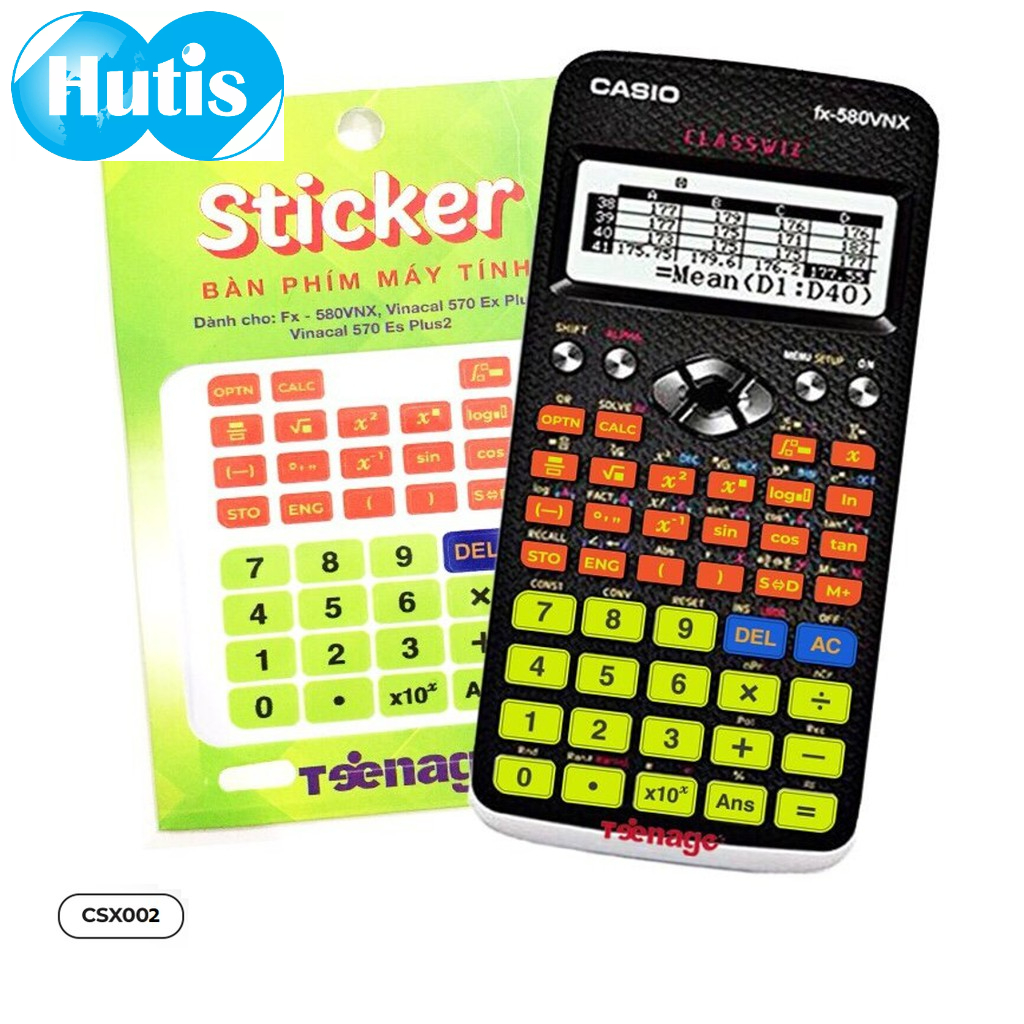 Decal dán phím 580vnx