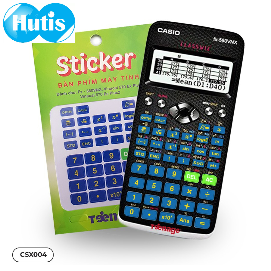 Decal dán phím 580vnx