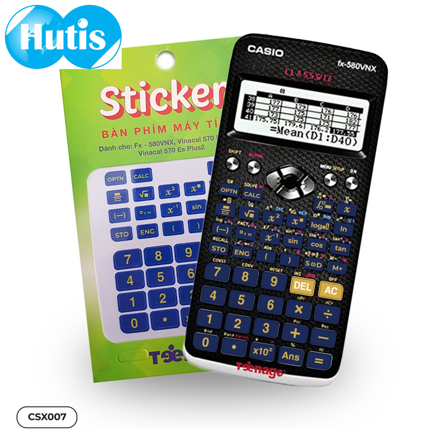 Decal dán phím 580vnx