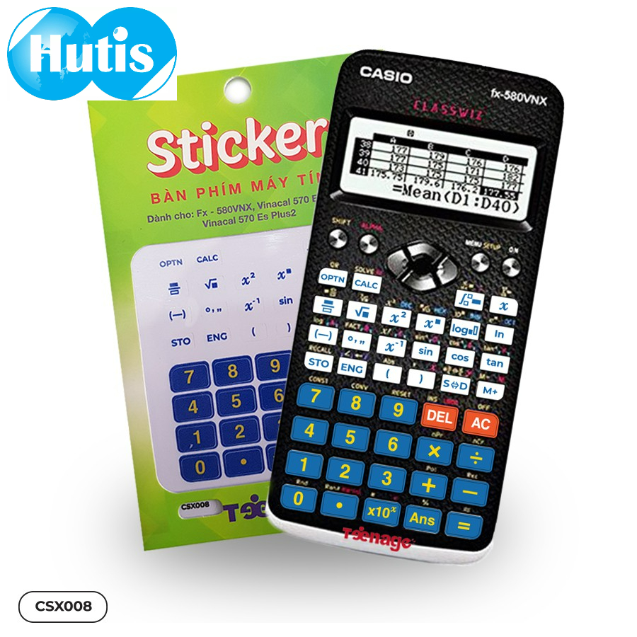 Decal dán phím 580vnx