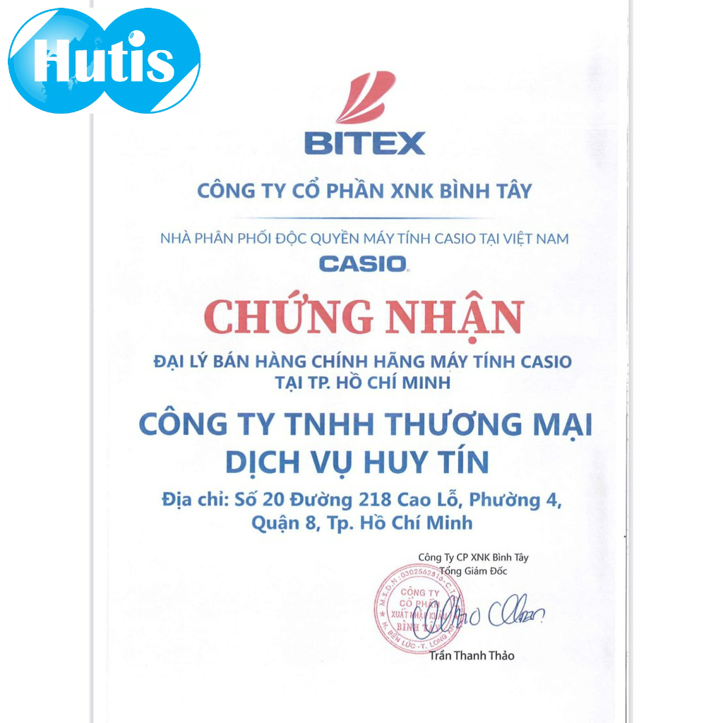 GIAO 2H- MÁY TÍNH CASIO AX-12B/AX120B- CHÍNH HÃNG