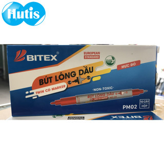 Hộp 10 cây bút lông dàu cd bitex pm 02