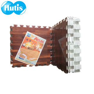 Bộ thảm xốp vân gỗ 9 tấm 42cmx42cmx1cm