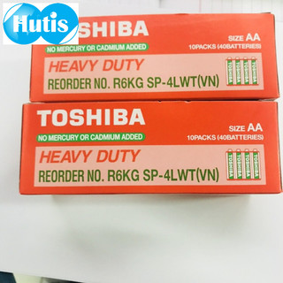 [giao 2h]HỘP 40 VIÊN PIN TOSHIBA 2A CHÍNH HÃNG