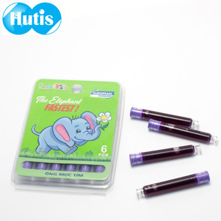 [giao 2h]VĨ 6 ỐNG MỰC MÀU TÍM SK-CI06P001