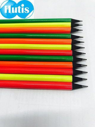Bút chì gỗ đen neon Hutis 101