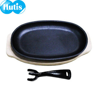 Bộ  Chảo Gang Chống Dính Oval Đa Năng cỡ trung