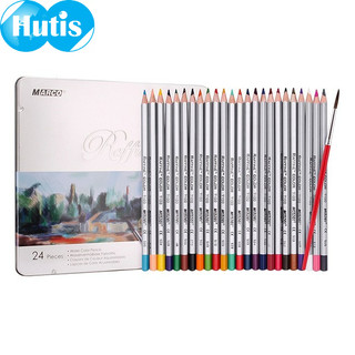 Bộ Chì Tô 24 Màu Nước Cao Cấp Marco Raffine 7120-24TN (Hộp Thiếc)