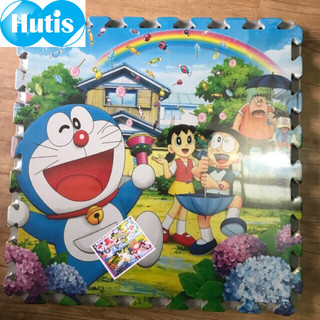 Bộ 4 tấm thảm xốp hình doremon 60x60