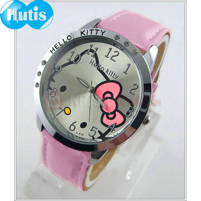 ĐỒNG HỒ HELLO KITTY DÂY DA