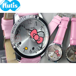 ĐỒNG HỒ HELLO KITTY DÂY DA