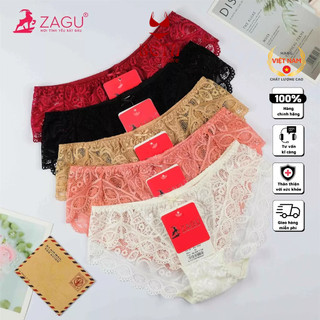 Quần Lót Nữ Ren Cao Cấp Không Viền ZAGU 1303