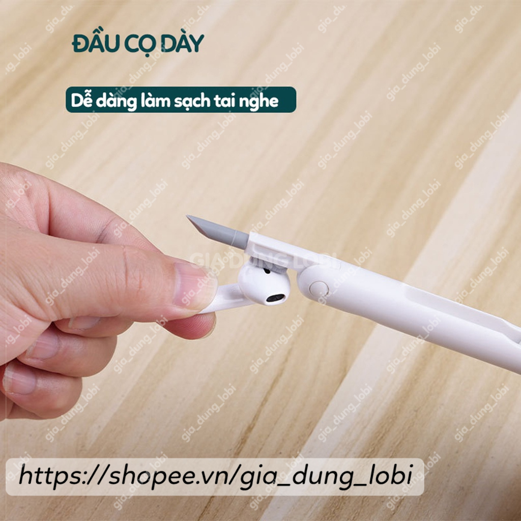 Bộ vệ sinh bàn phím tai nghe điện thoại 7in1 đa năng