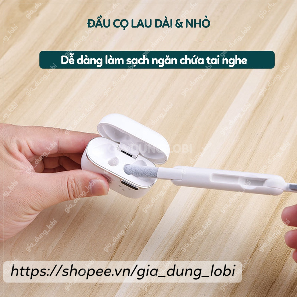 Bộ vệ sinh bàn phím tai nghe điện thoại 7in1 đa năng