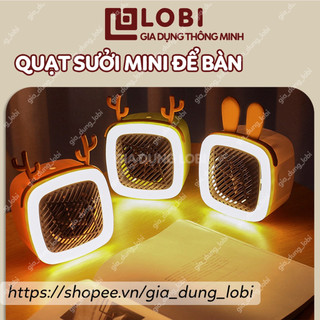 Quạt sưởi mini để bàn Đèn sưởi mùa đông để bàn làm việc 400W/220V