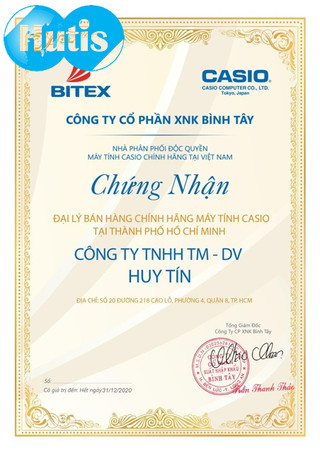 (Giao 2h) Máy tính casio DC-12M chính hãng