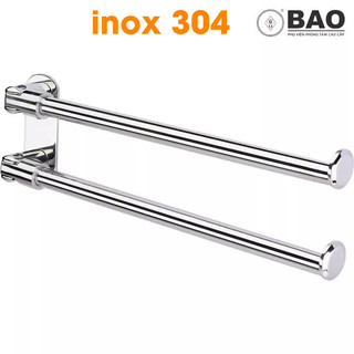 Thanh máng khăn bn – 140 inox 304 bao