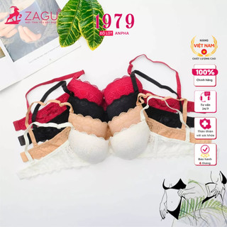 Áo Ngực ZAGU 6101 Mút Dày, Siêu Nâng Ngực Và Ôm Gọn Khuôn Ngực Chuẩn Hàng Thương Hiệu