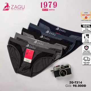 Quần lót nam thun lạnh kháng khuẩn co giãn 4 chiều ZG T314 Chuẩn Hàng Thương Hiệu