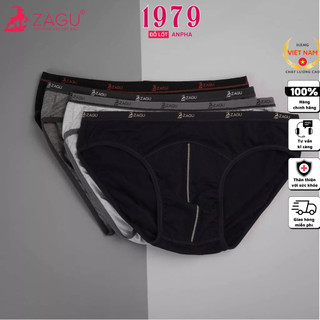 Quần lót tam giác, Cotton 4 chiều, lưng nhỏ ZAGU T325 Chuẩn Hàng Thương Hiệu