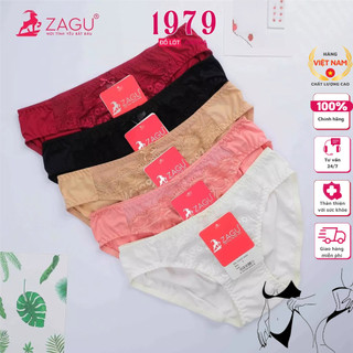 Quần Lót Nữ Big Size Kết Hợp Cotton Phối Lưới Và Ren Cao Cấp ZAGU 0104 Chuẩn Hàng Thương Hiệu