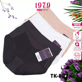 Quần Lót Lưng Cao, Phối Ren, Lưng Cao Tôn Dáng Bận Áo Dài TUKY 807 Chuẩn Hàng Thương Hiệu