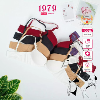 Áo ngực xéo góc, mút dày, nguyên trơn, lưng 3 móc TUKY 9999 Chuẩn Hàng Thương Hiệu