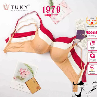 Áo Nguyên Ngực Không Gọng, Mút Mỏng, Bản Lưng To TUKY 7801 Chuẩn Hàng Thương Hiệu