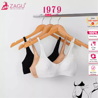  Áo lá form ngắn, mút mỏng, cài sau 2 móc ZAGU 1806 Chuẩn Hàng Thương Hiệu