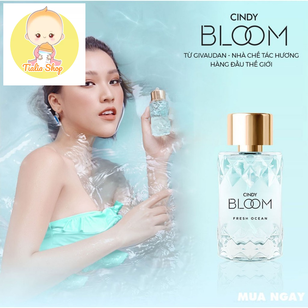 (50ml- 4 mùi)-Nước hoa cao cấp Cindy Bloom