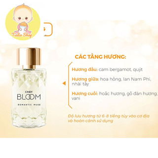 (50ml- 4 mùi)-Nước hoa cao cấp Cindy Bloom