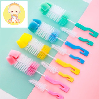 Cọ rửa bình sữa Jumi và cọ núm ti 2in1