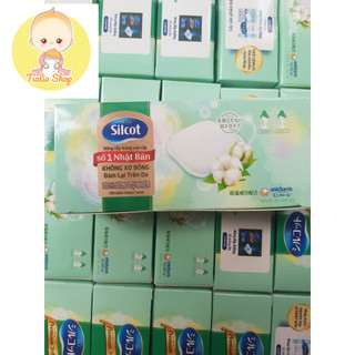 Bông tẩy trang Silcot cao cấp - hộp 20 miếng