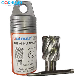 Mũi khoan từ thép gió unifast hss 30x25 phi 30mm