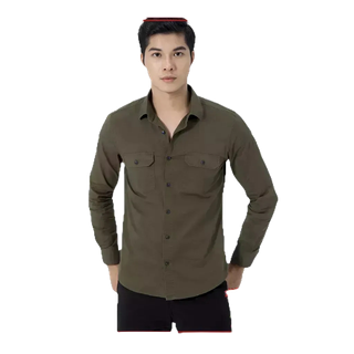 Áo Sơmi Dài Tay Nam Cổ Đức Genviet T3121C1958